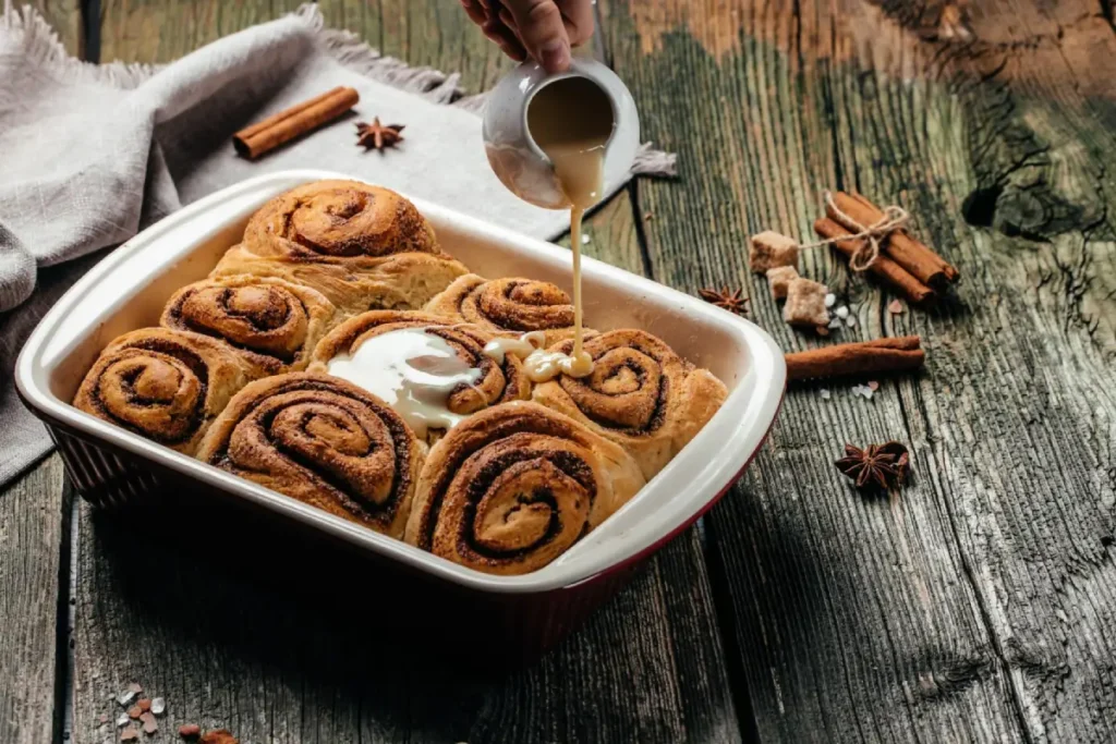 Caramel Apple Cinnamon Rolls Recipe