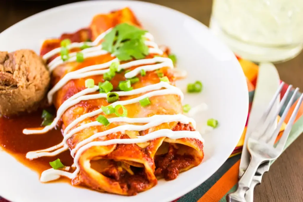 Homemade Beef Enchiladas Recip